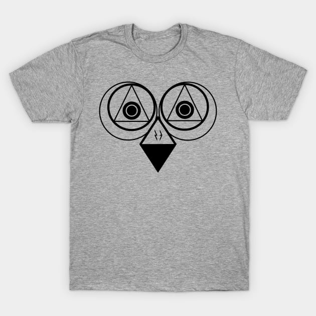 Geometric Owl T-Shirt by Graograman